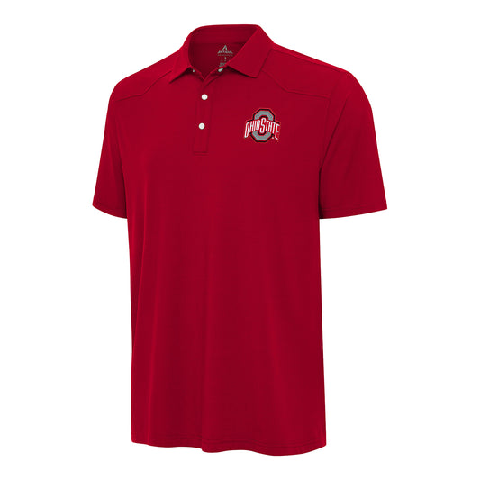 Ohio State Buckeyes Western Scarlet Polo - Front View