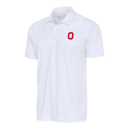 Ohio State Buckeyes Tribute White Polo - Front View