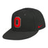 Ohio State Buckeyes Nike Aero Block "O" Fitted Hat - In Black - Angled Left View