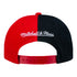 Ohio State Buckeyes Retroline Snapback Hat - In Scarlet - Back View