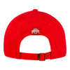 Ohio State Buckeyes Nike H86 Swoosh Wordmark Unstructured Adjustable Hat - In Scarlet - Back View