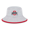 Ohio State Buckeyes Game Gray Bucket Hat - In Gray - Front View