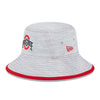 Ohio State Buckeyes Game Gray Bucket Hat - In Gray - Left View