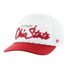Ohio State Buckeyes Chamberlain Snap '47 Hitch White Adjustable Hat - In White - Left View