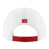 Ohio State Buckeyes Chamberlain Snap '47 Hitch White Adjustable Hat - In White - Back View