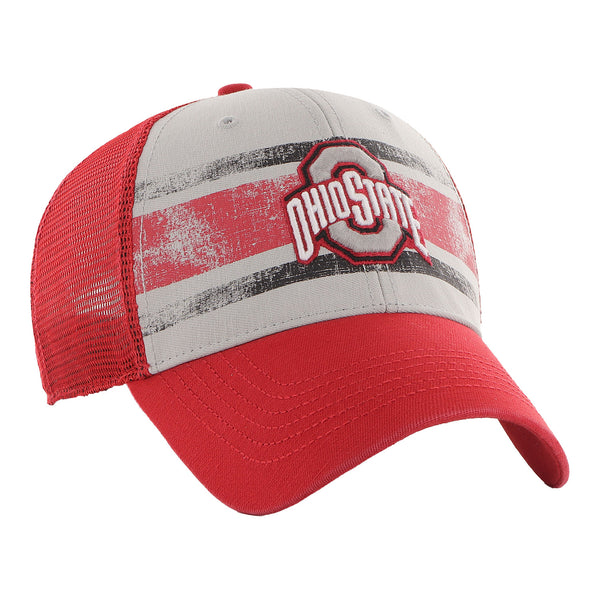 Ohio State Buckeyes Breakout MVP Gray Adjustable Hat - In Gray - Right View