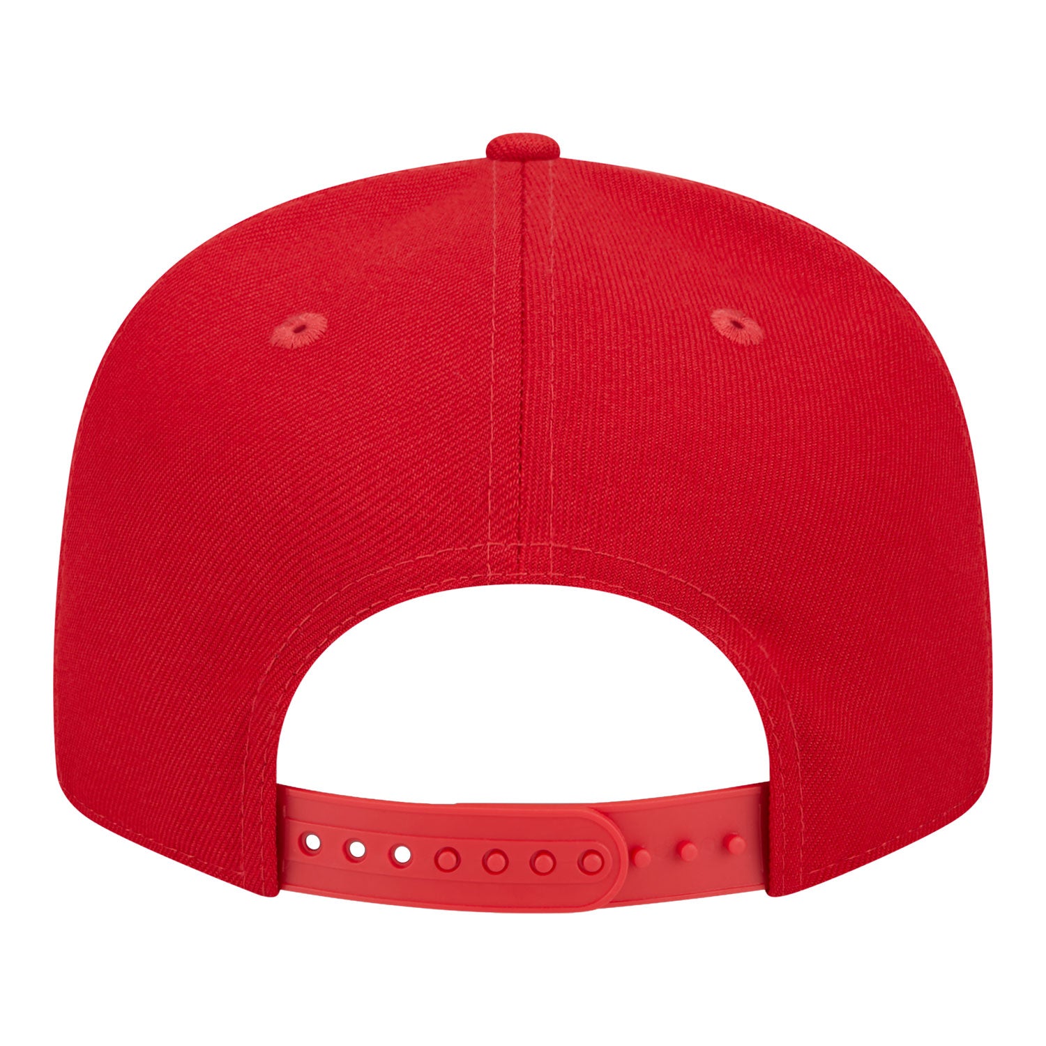 Ohio State Buckeyes Retro Script Scarlet Adjustable Hat - In Scarlet - Back View