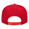 Ohio State Buckeyes Retro Script Scarlet Adjustable Hat - In Scarlet - Back View