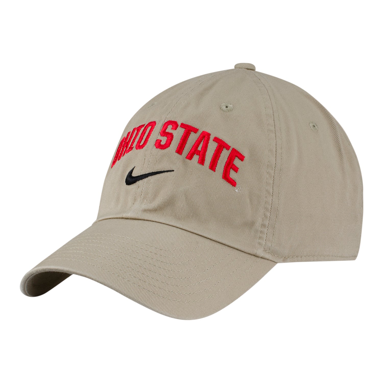 Ohio State Buckeyes Nike Arch Wordmark Khaki Adjustable Hat | Shop OSU ...
