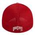 Ohio State Buckeyes Primary Logo Pipe Gray Flex Hat - Back View