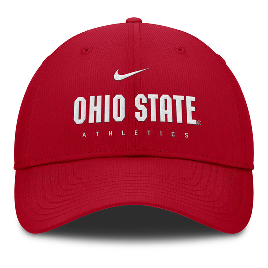 Ohio State Buckeyes Nike 2024 Sideline Athletics Adjustable Hat - Front View