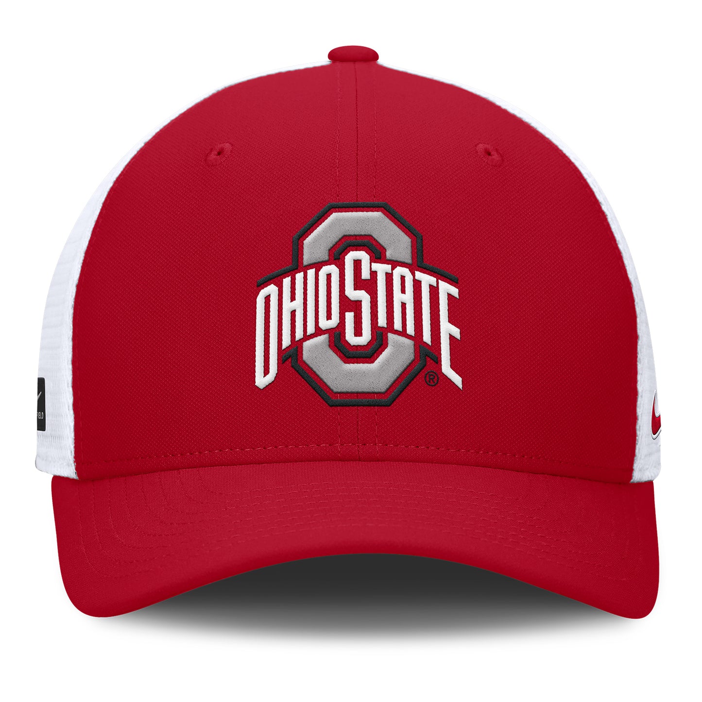 Ohio State Buckeyes Nike 2024 Sideline Trucker Flex Hat - Front View