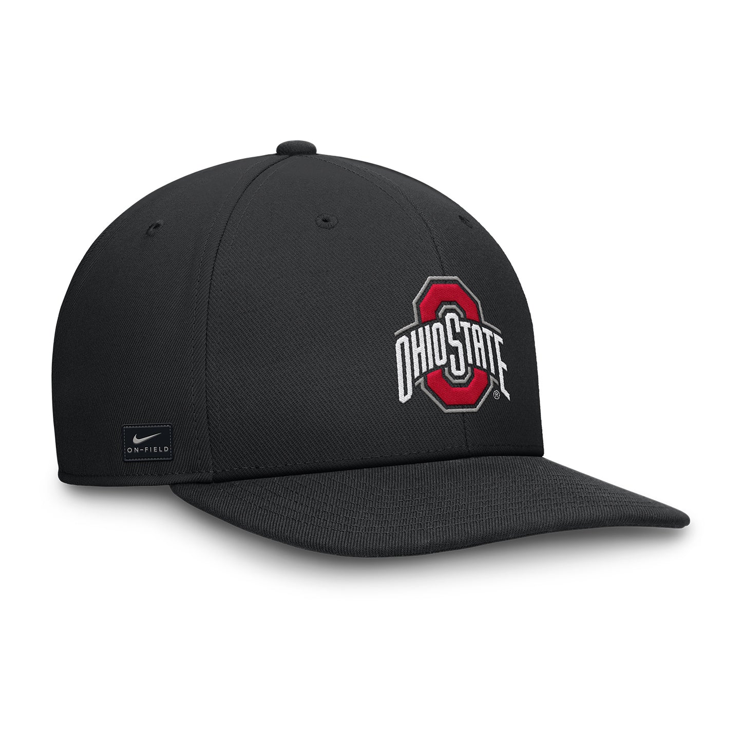 Ohio State Buckeyes Nike 2024 Sideline Pro Fit Snapback Hat - Right Angled View