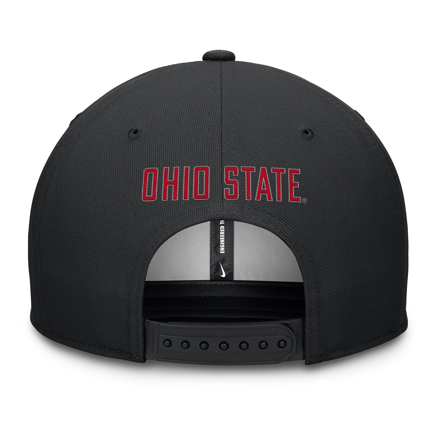 Ohio State Buckeyes Nike 2024 Sideline Pro Fit Snapback Hat - Back View