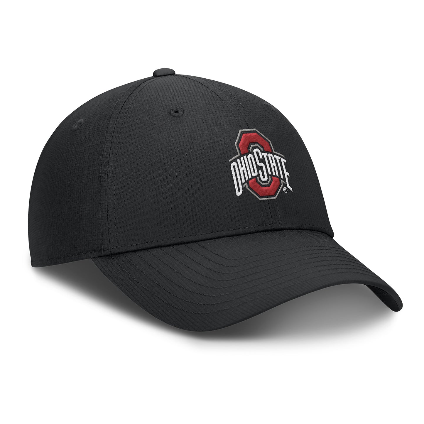 Ohio State Buckeyes 2024 Sideline Club Adjustable Hat - Angled Right View