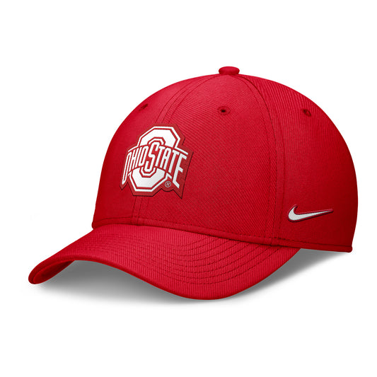 Ohio State Buckeyes Primary Logo Scarlet Flex Hat