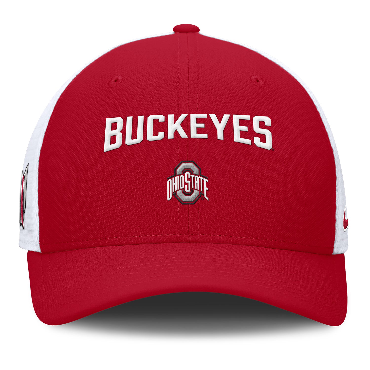 Ohio State Buckeyes Columbus Trucker Hat - Front View