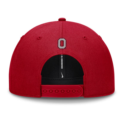 Ohio State Buckeyes THE Structured Adjustable Hat - Back View