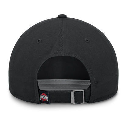 Ohio State Buckeyes Tonal Wordmark Adjustable Hat - Back View