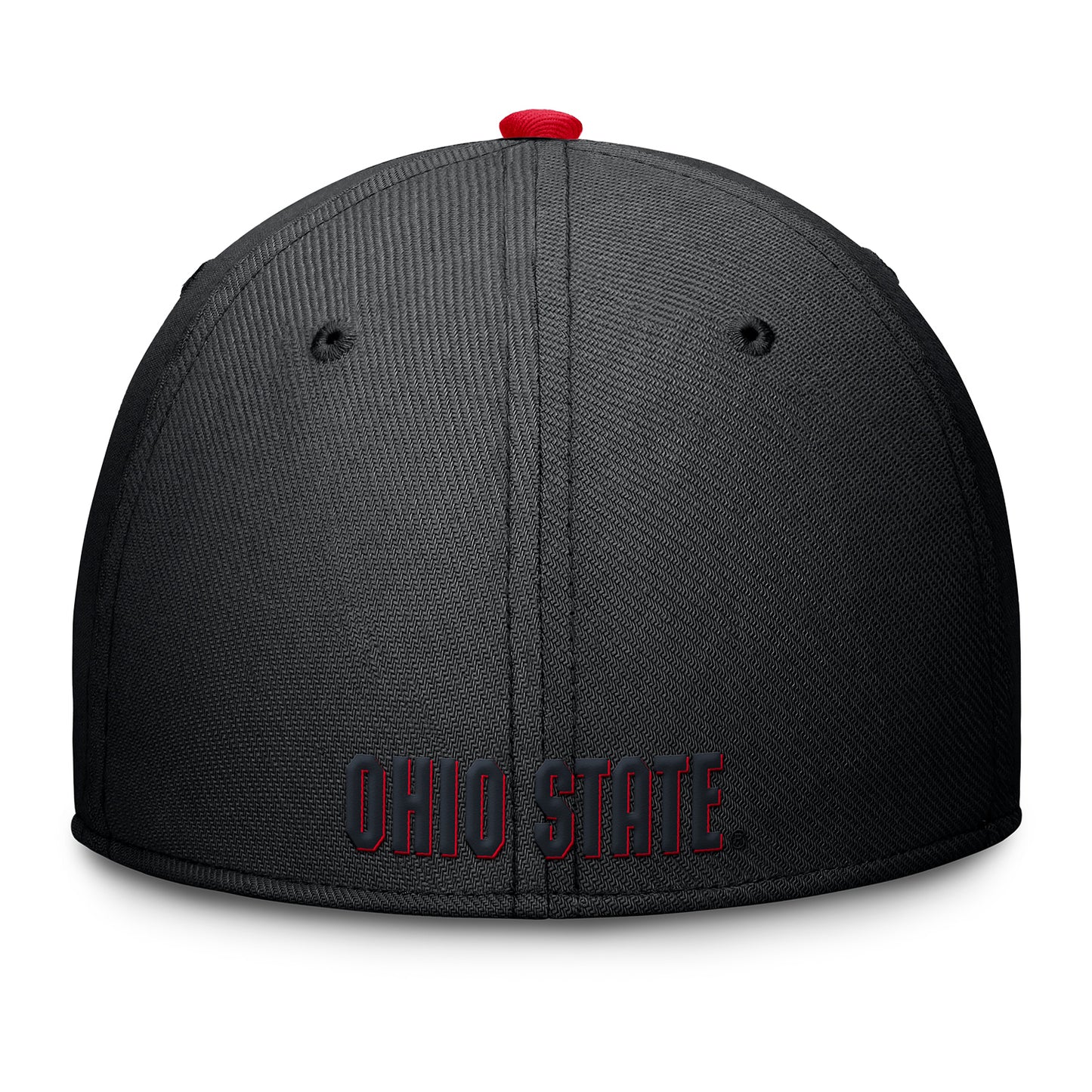 Ohio State Buckeyes Tonal Block O Flex Hat - Back View