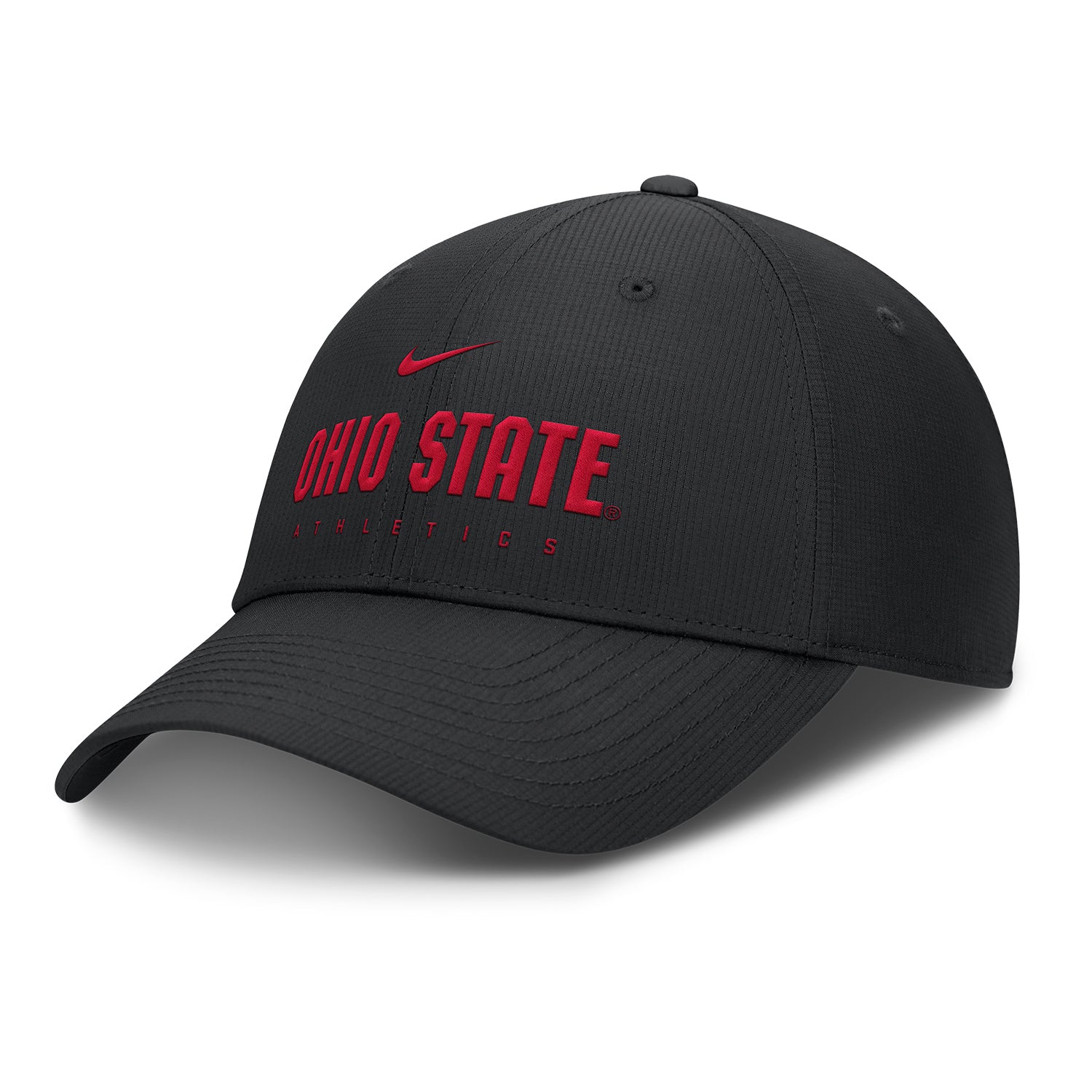 Ohio State Buckeyes Nike 2024 Sideline Athletics Adjustable Hat - Left Angled View