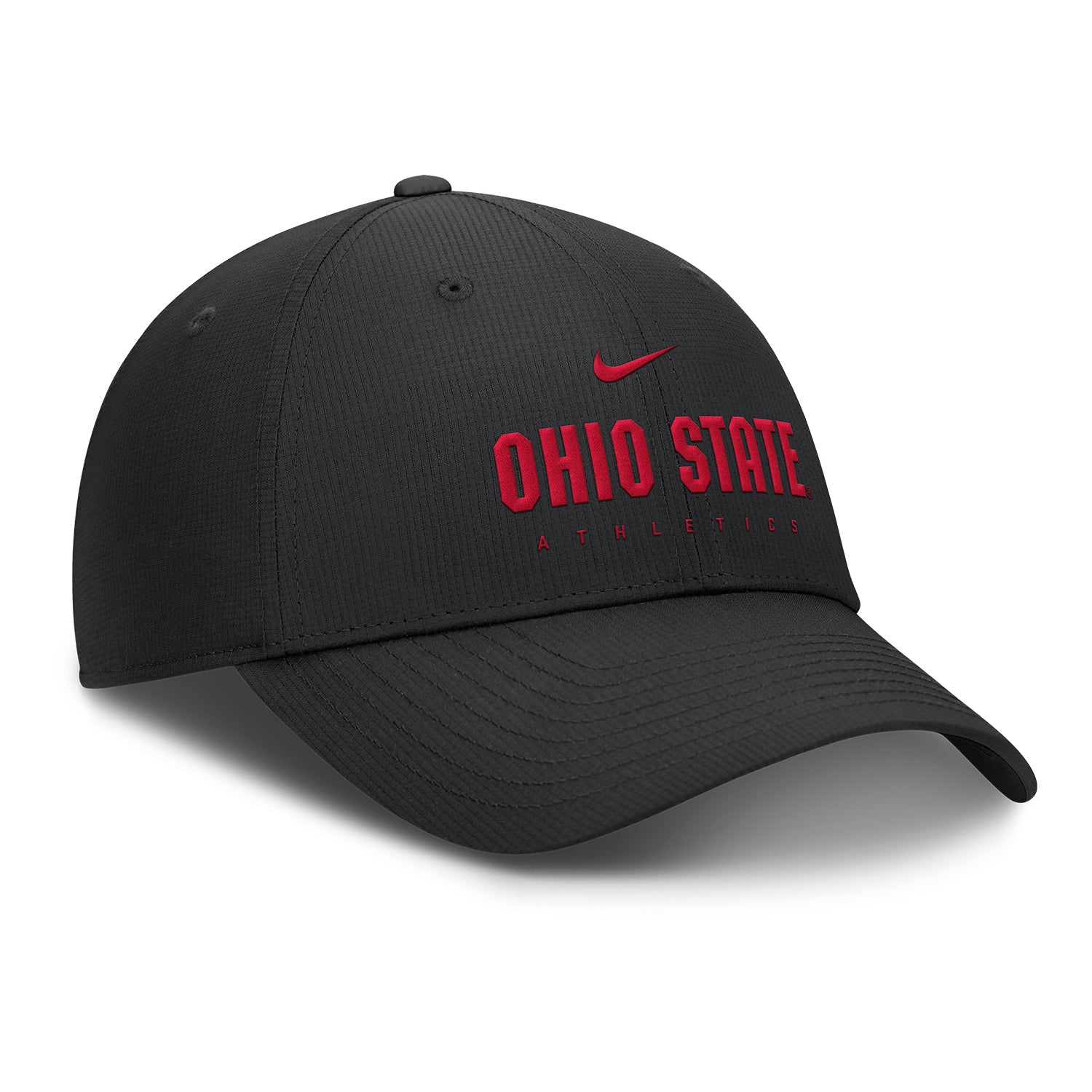 Ohio State Buckeyes Nike 2024 Sideline Athletics Adjustable Hat - Right Angled View