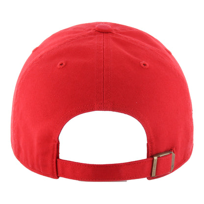 Ohio State Buckeyes Our Honor Defend Scarlet Adjustable Hat - Back View