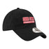 Ohio State Buckeyes Synchronized Swimming Black Adjustable Hat - Right Angled View