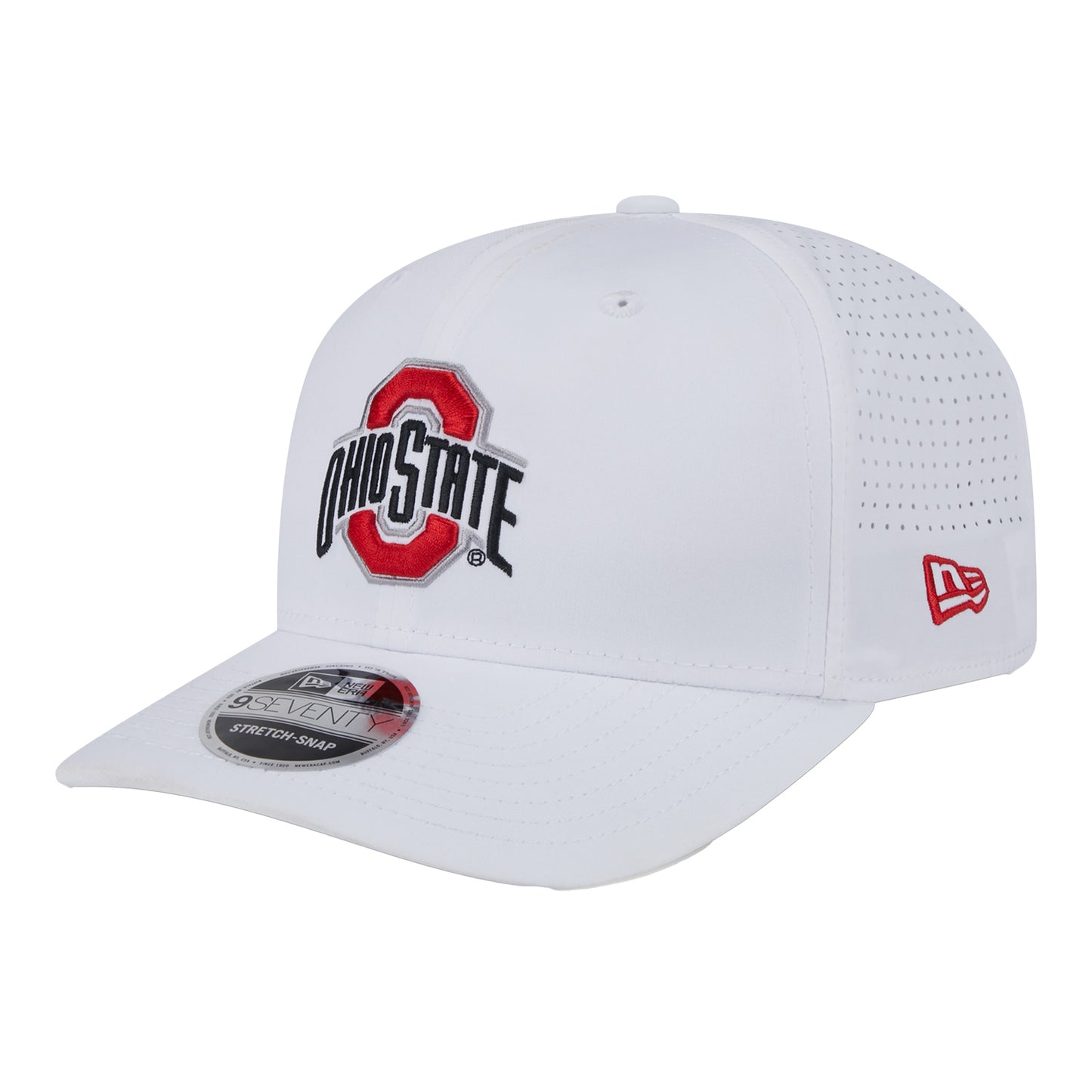 Ohio State Buckeyes Performance Hat - Left Angled View