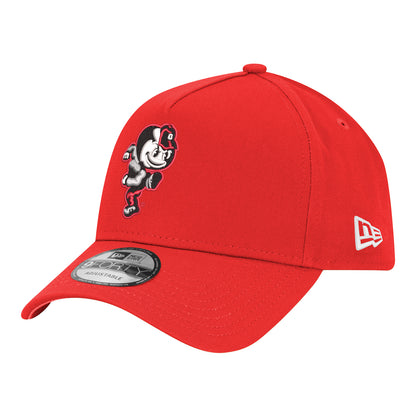 Ohio State Buckeyes Brutus Script 940 Snapback Hat - Left Angled View