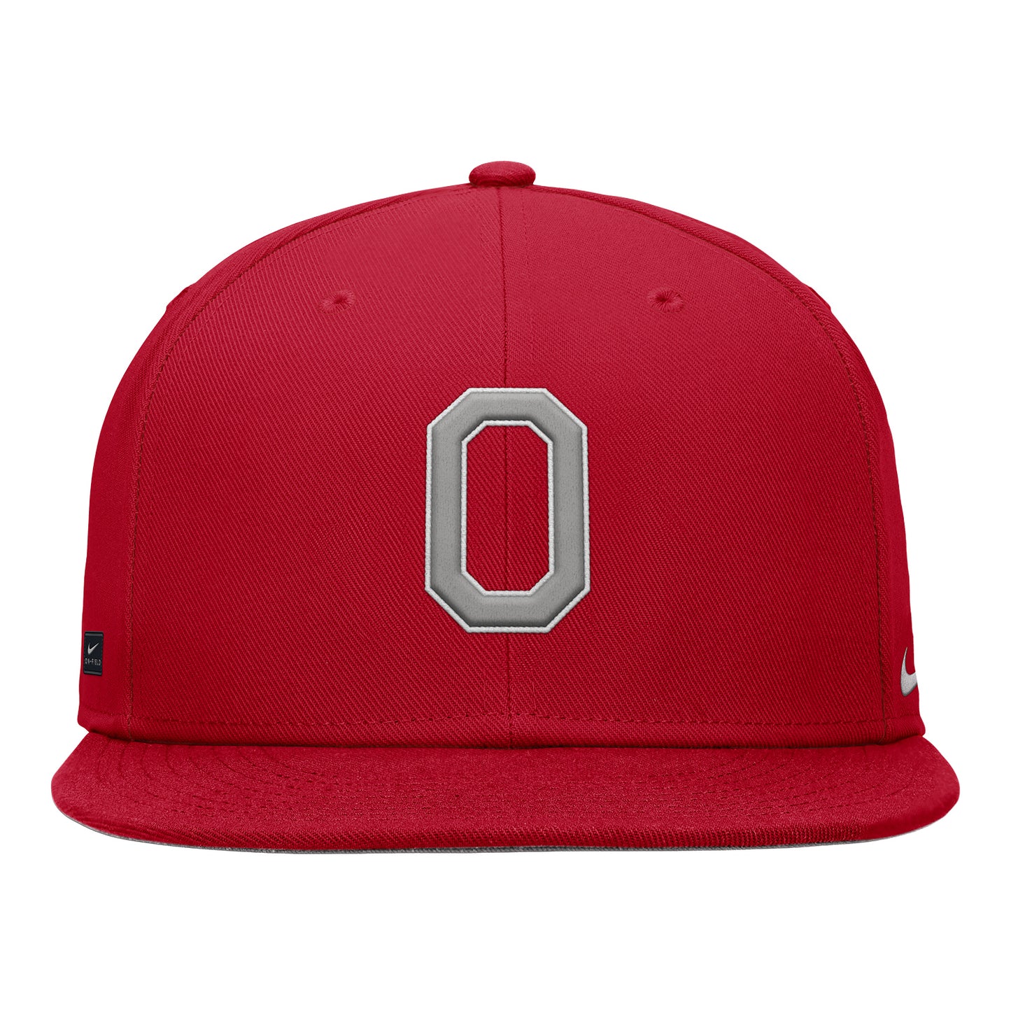 Ohio State Buckeyes Structured Fitted Hat - Front
