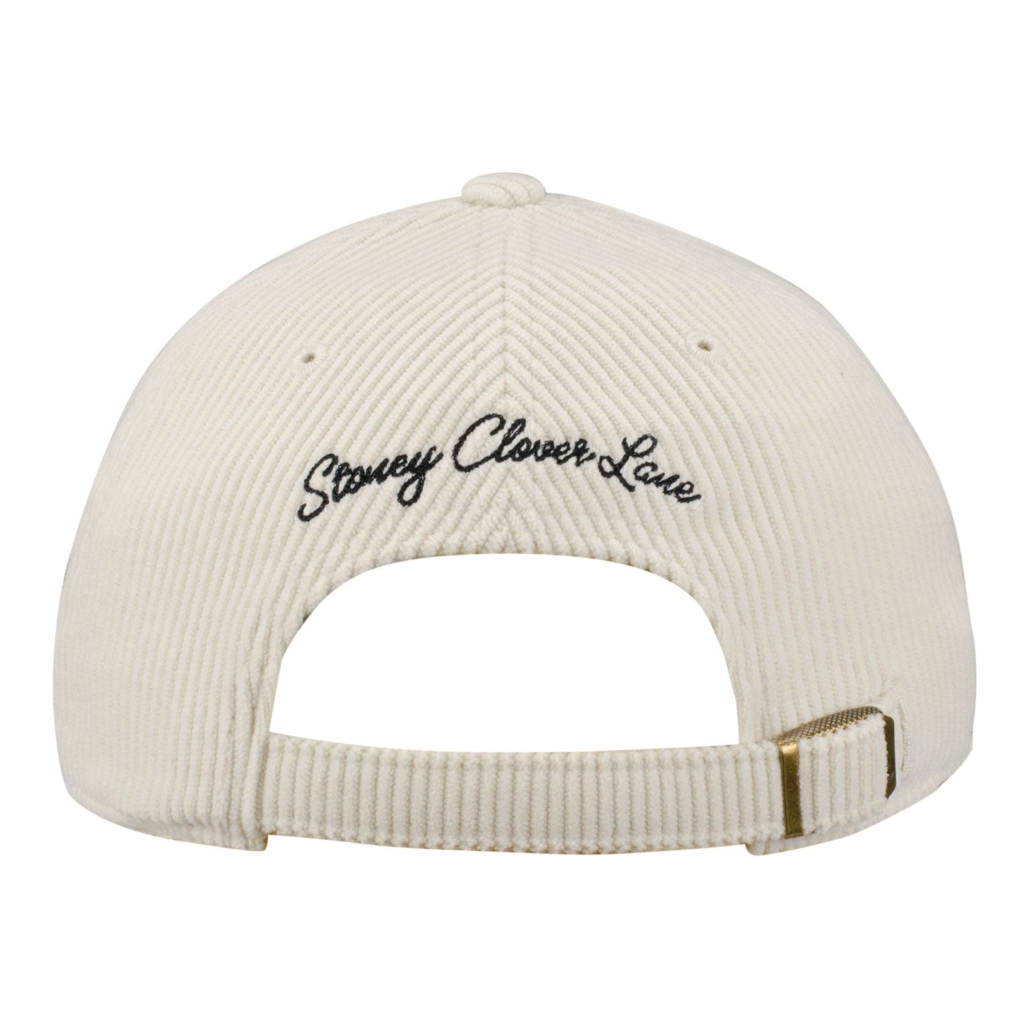 Ohio State Buckeyes 'OSU' Hail Mary Clean Up Hat In White - Back View