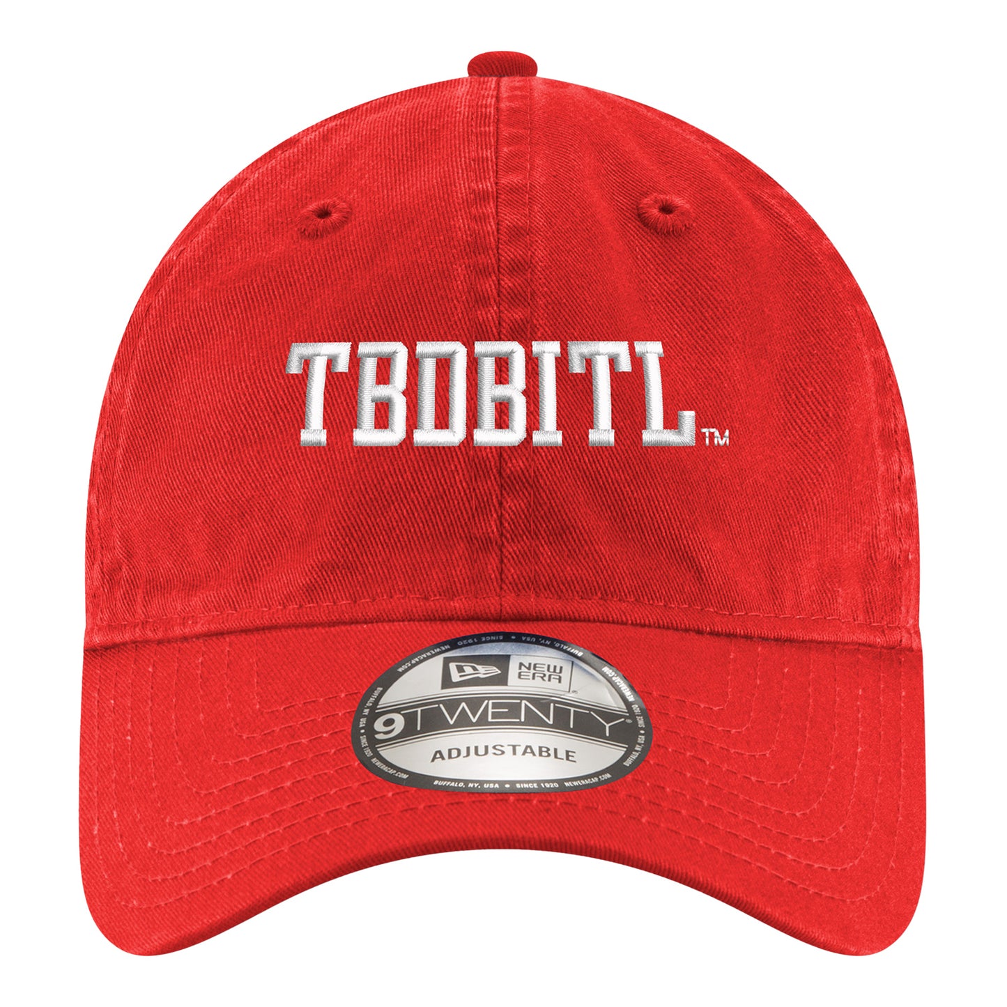 Ohio State Buckeyes TBDBITL Hat In Red - Front View