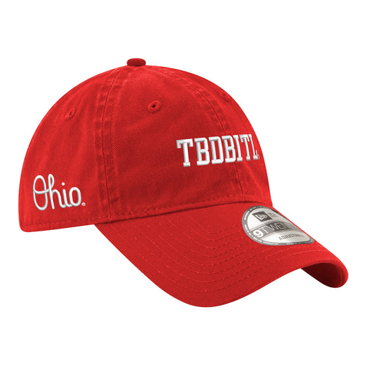 Ohio State Buckeyes TBDBITL Hat In Red - Front Right View