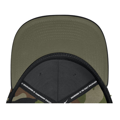 Ohio State Buckeyes Nike Our Honor Defend Adjustable Cap In Camo - Bill View