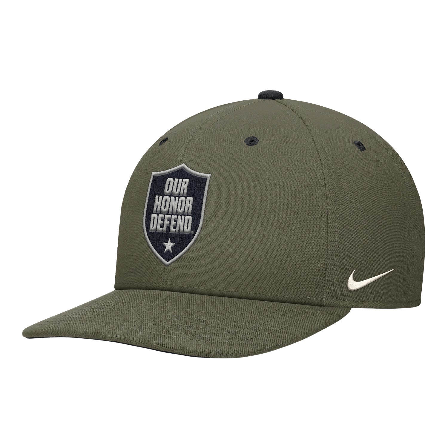 Ohio State Buckeyes Nike Our Honor Defend Pro Snapback In Green - Front Left View