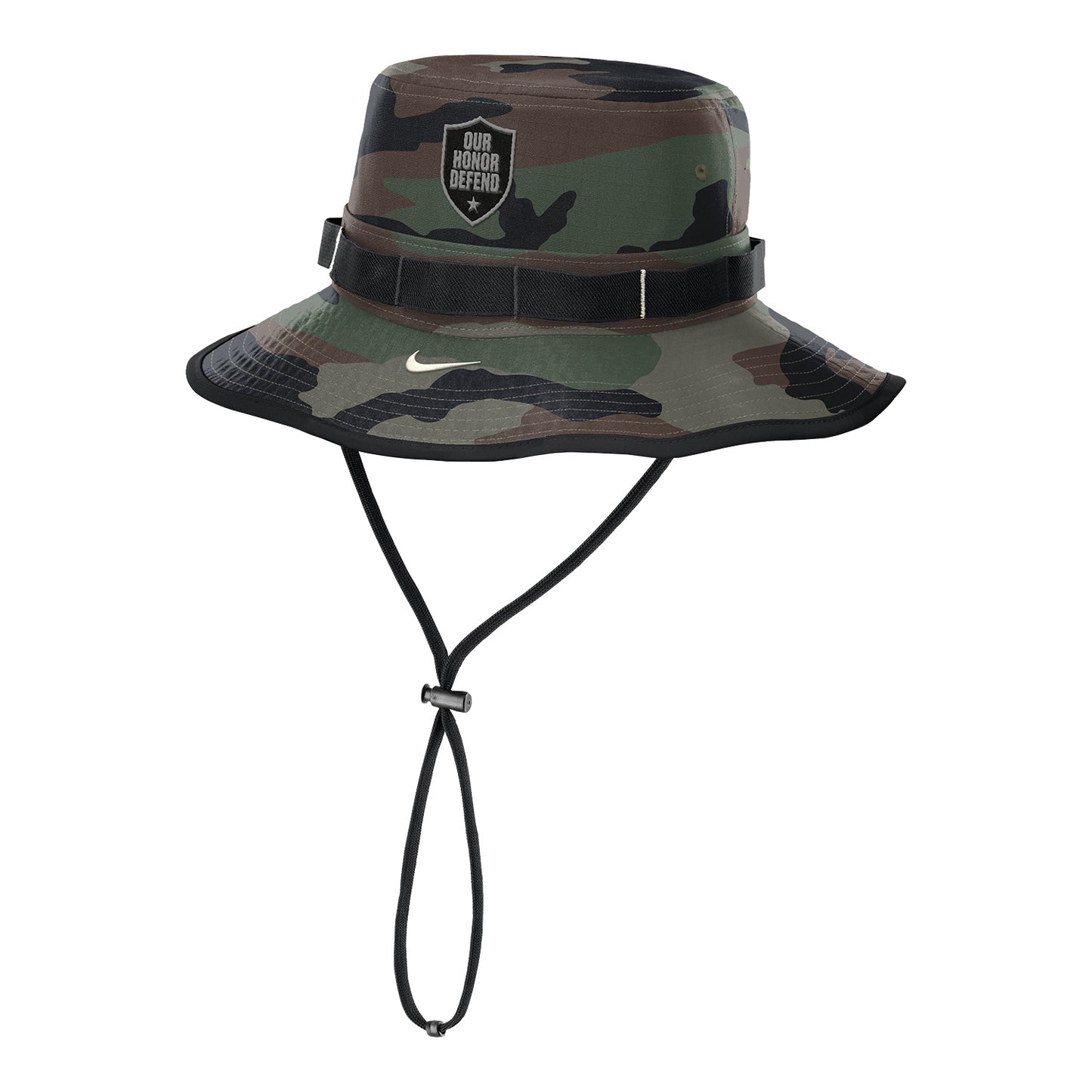 Ohio State Buckeyes Nike Our Honor Defend Boonie Bucket Hat In Camo - Front View