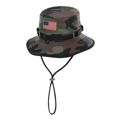 Ohio State Buckeyes Nike Our Honor Defend Boonie Bucket Hat In Camo - Back View