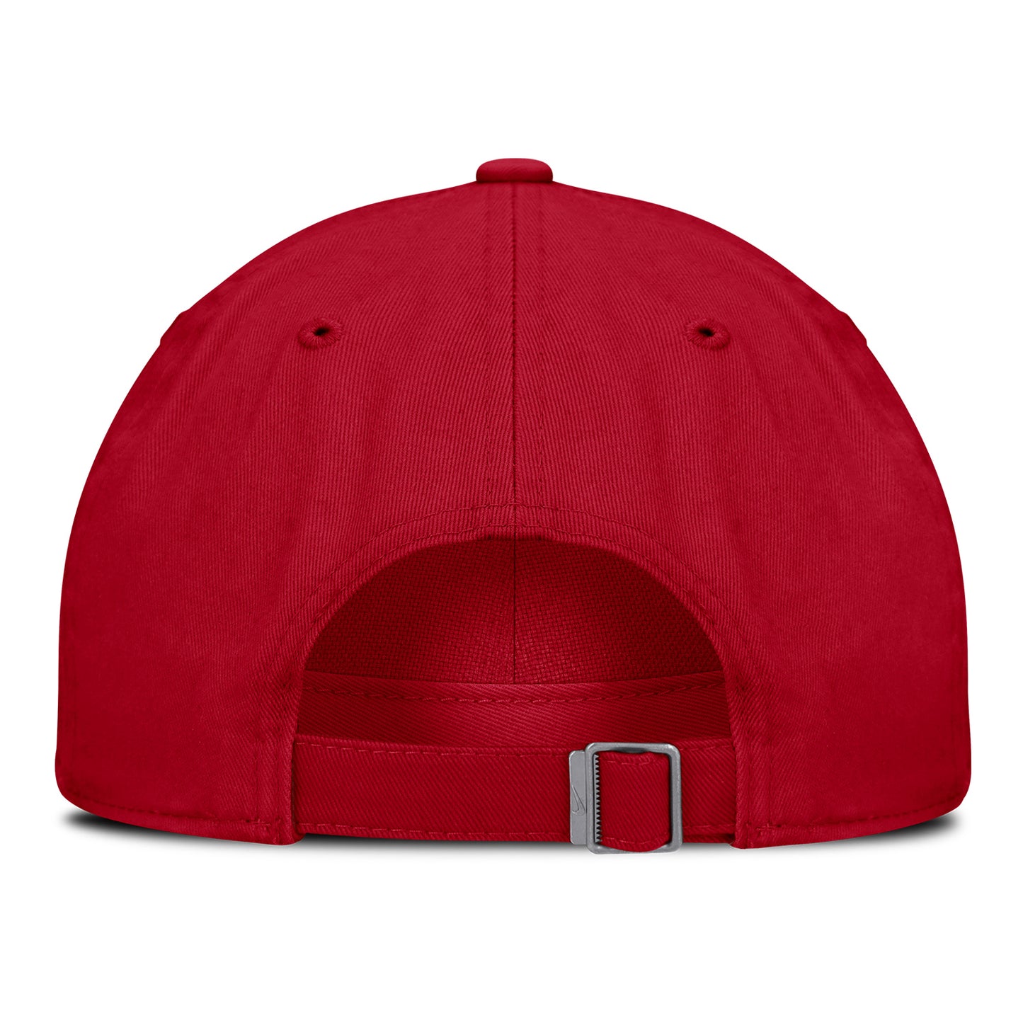 Ohio State Buckeyes Nike Club Gameday Primary Logo Hat In Red - Back View