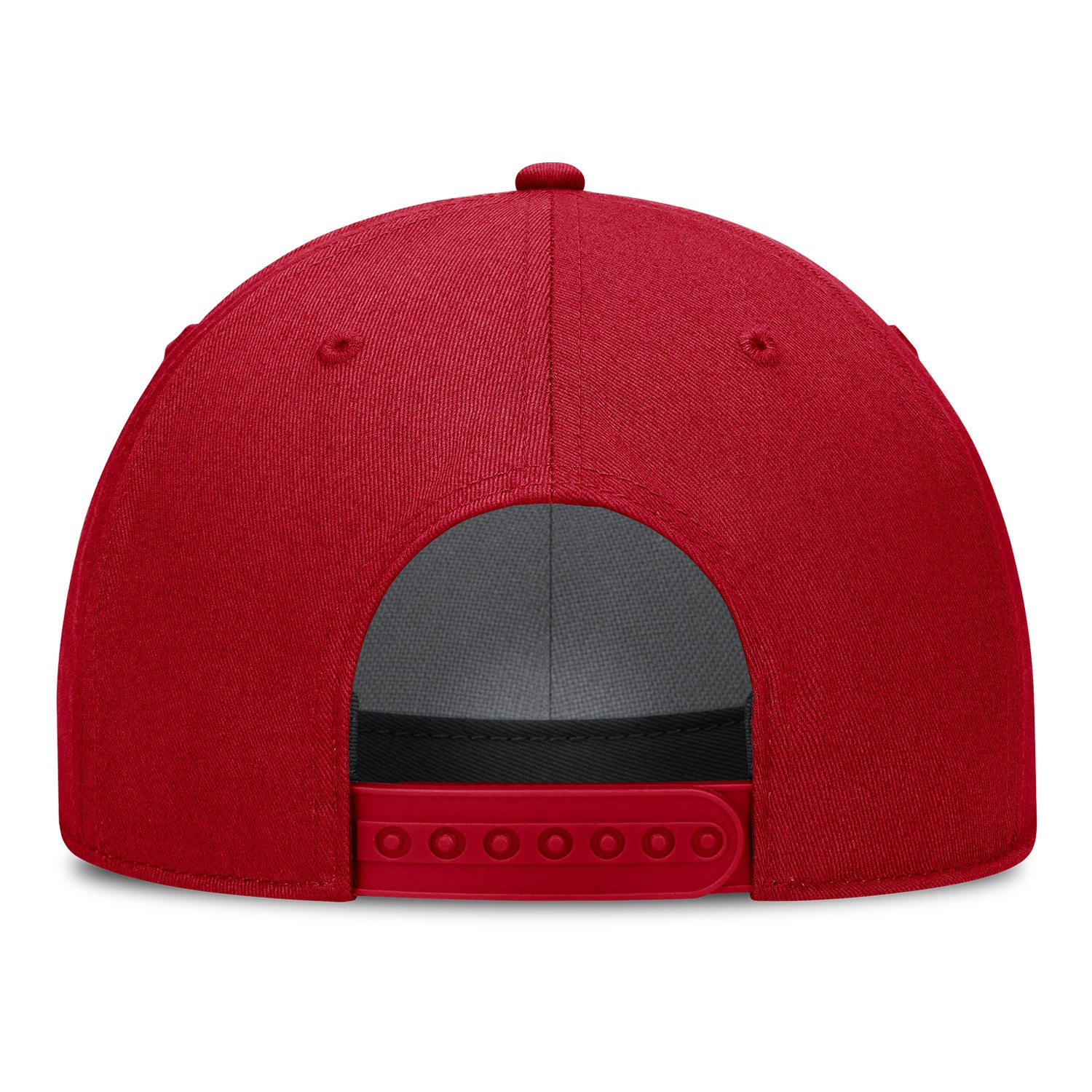 Ohio State Buckeyes Nike Rise Primetime Buckeye Leaf Hat In Red - Back View