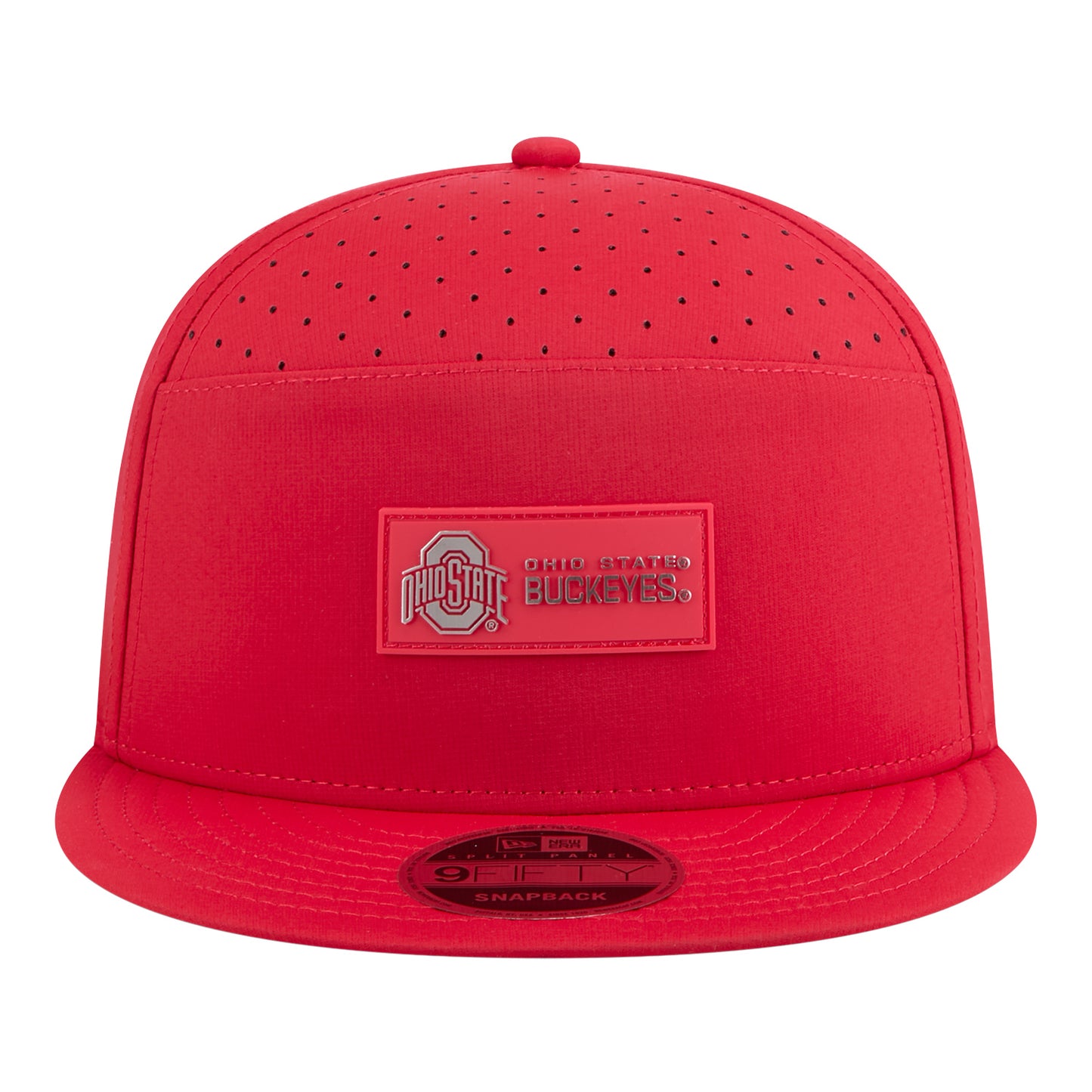 Ohio State Buckeyes 950 College Scarlet Hat In Red - Front View