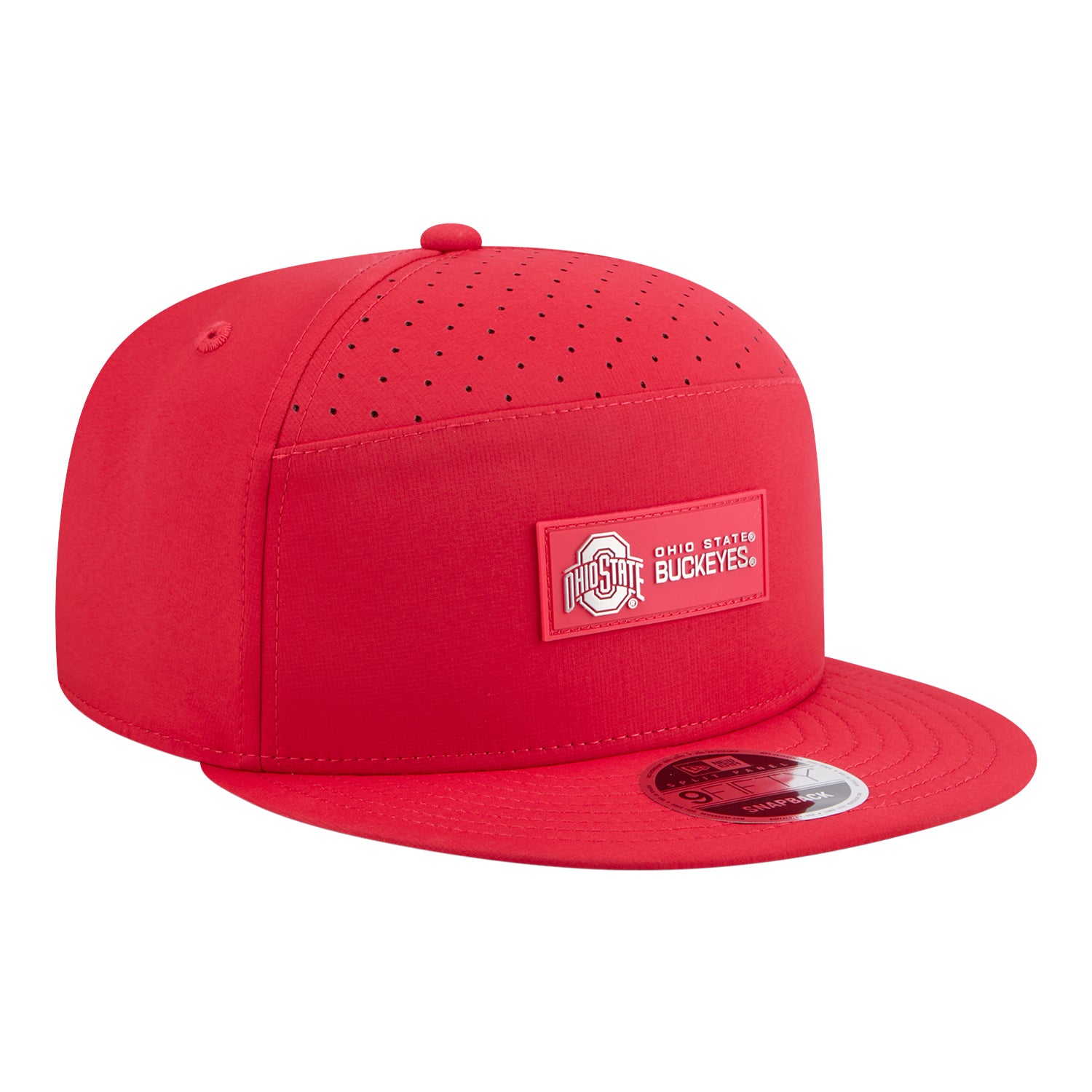 Ohio State Buckeyes 950 College Scarlet Hat In Red - Front Right View