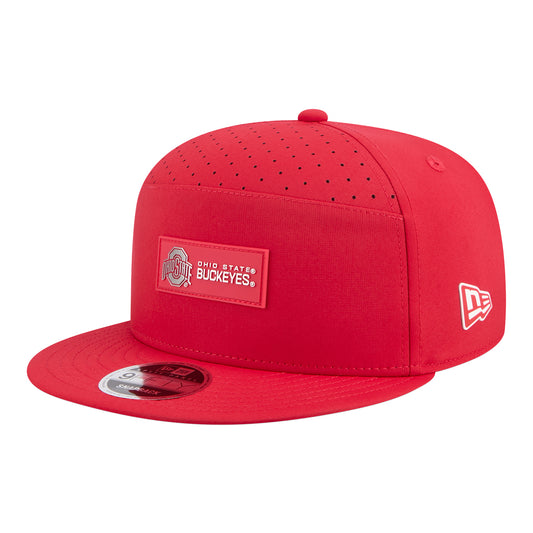Ohio State Buckeyes 950 College Scarlet Hat In Red - Front Left View