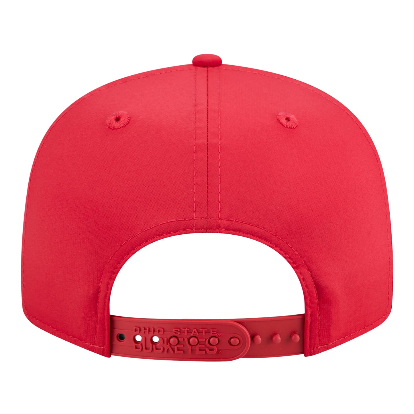 Ohio State Buckeyes 950 College Scarlet Hat In Red - Back View
