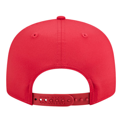 Ohio State Buckeyes 950 College Scarlet Hat In Red - Back View