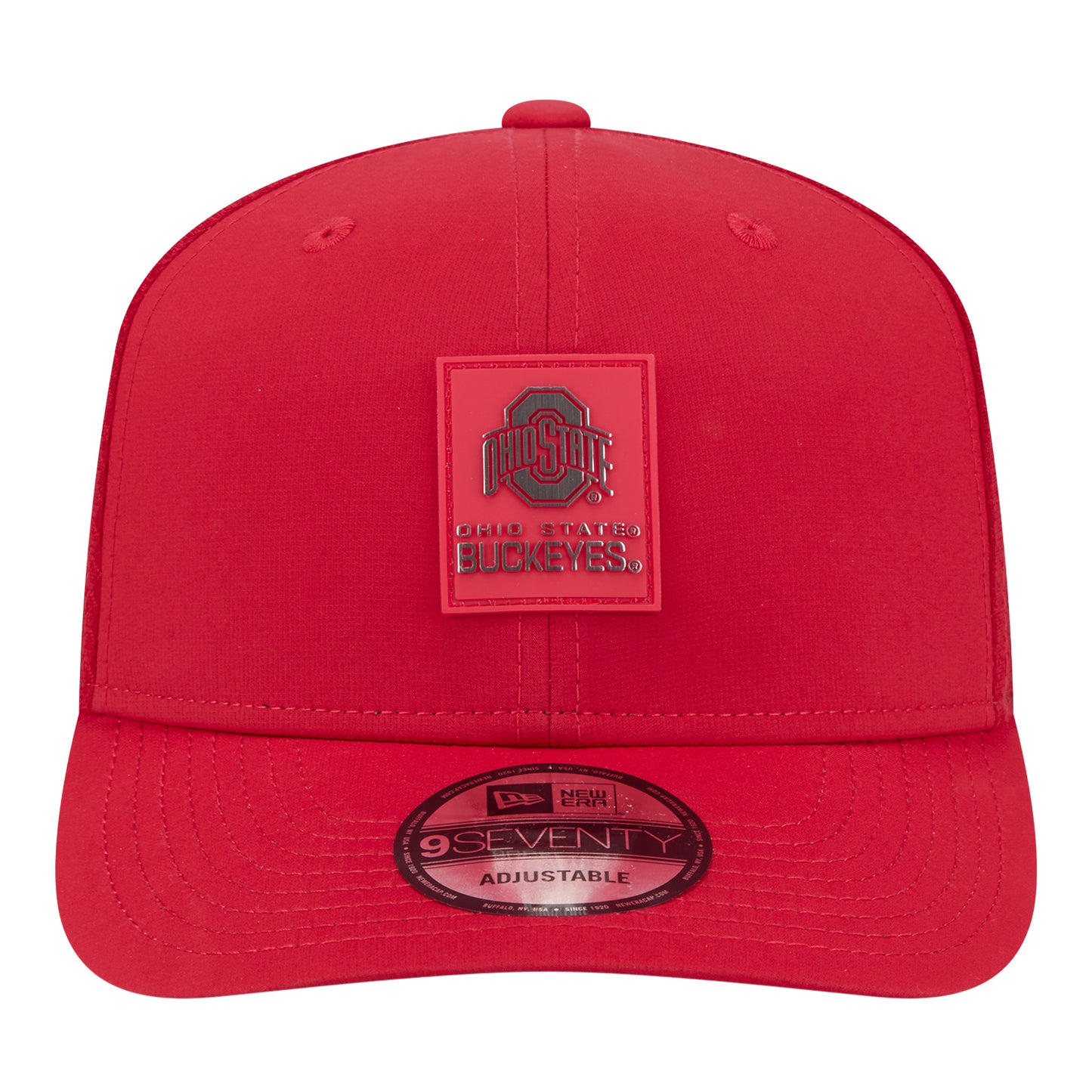 Ohio State Buckeyes 970 College Mesh Scarlet Hat - Front View