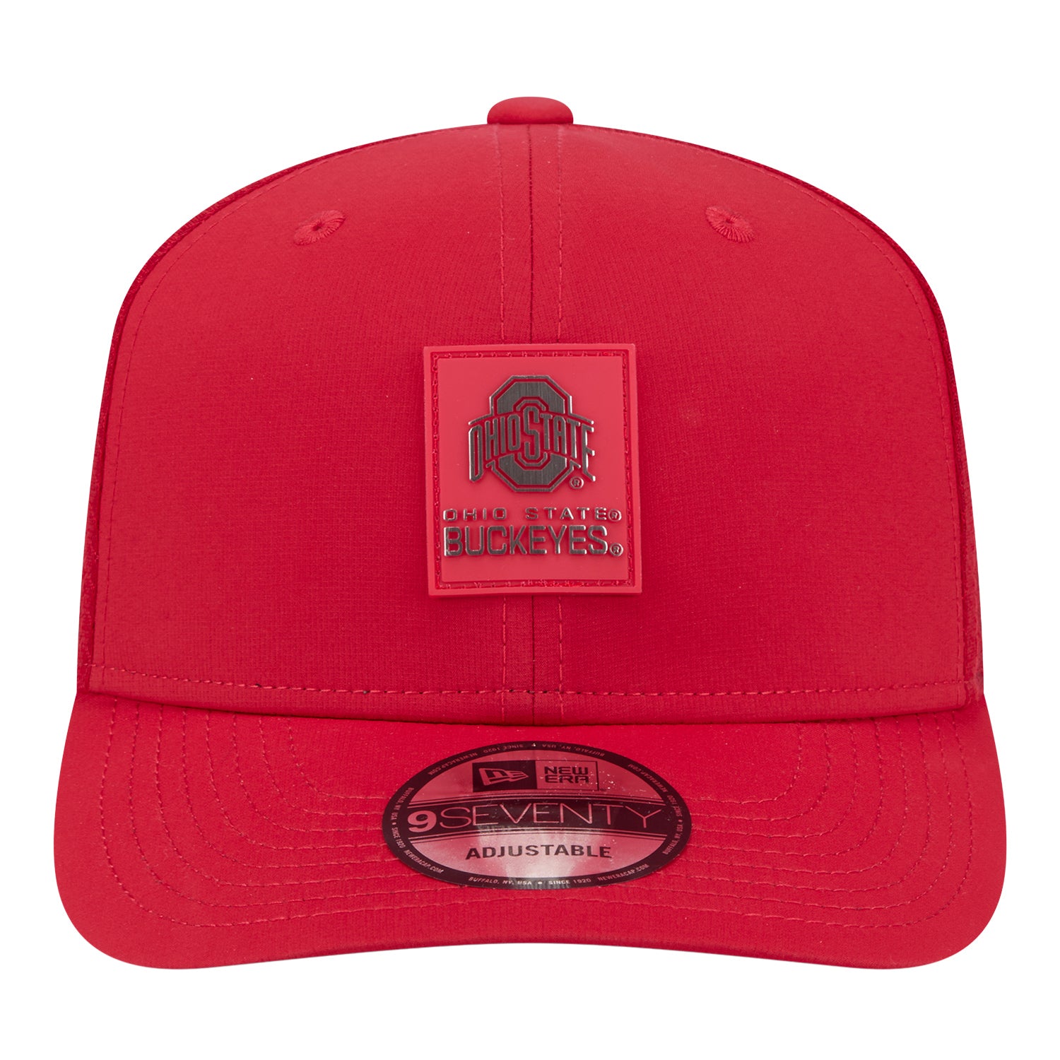 Ohio State Buckeyes 970 College Mesh Scarlet Hat - Front View
