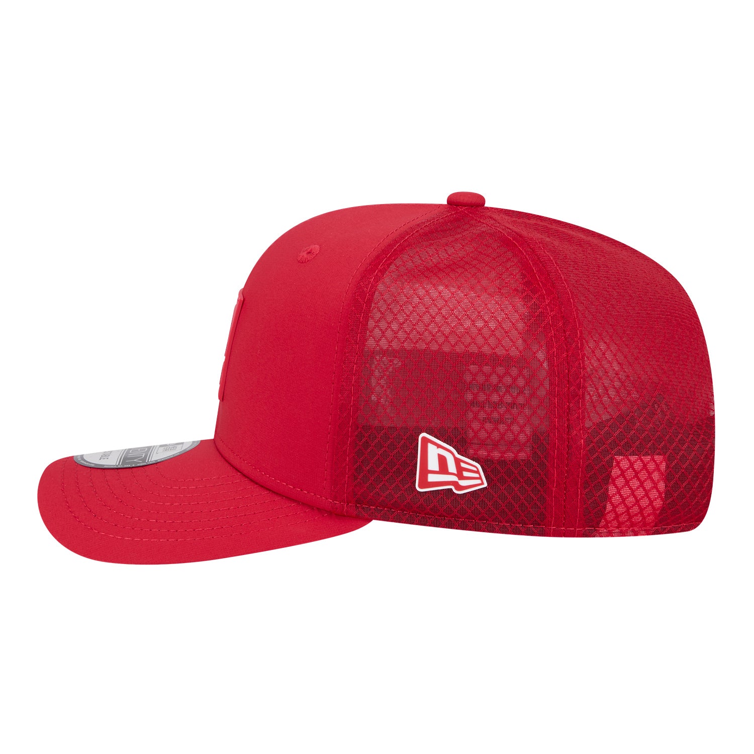 Ohio State Buckeyes 970 College Mesh Scarlet Hat - Left View