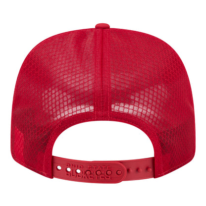 Ohio State Buckeyes 970 College Mesh Scarlet Hat - Back View