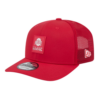 Ohio State Buckeyes 970 College Mesh Scarlet Hat - Front Left View